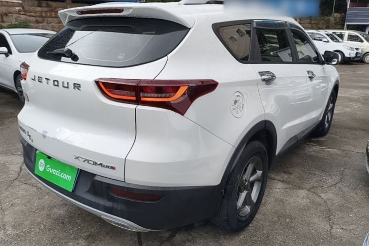 Used JETOUR X70M 2020 1.5T DCT Companion Version Rear Right 45 Deg
