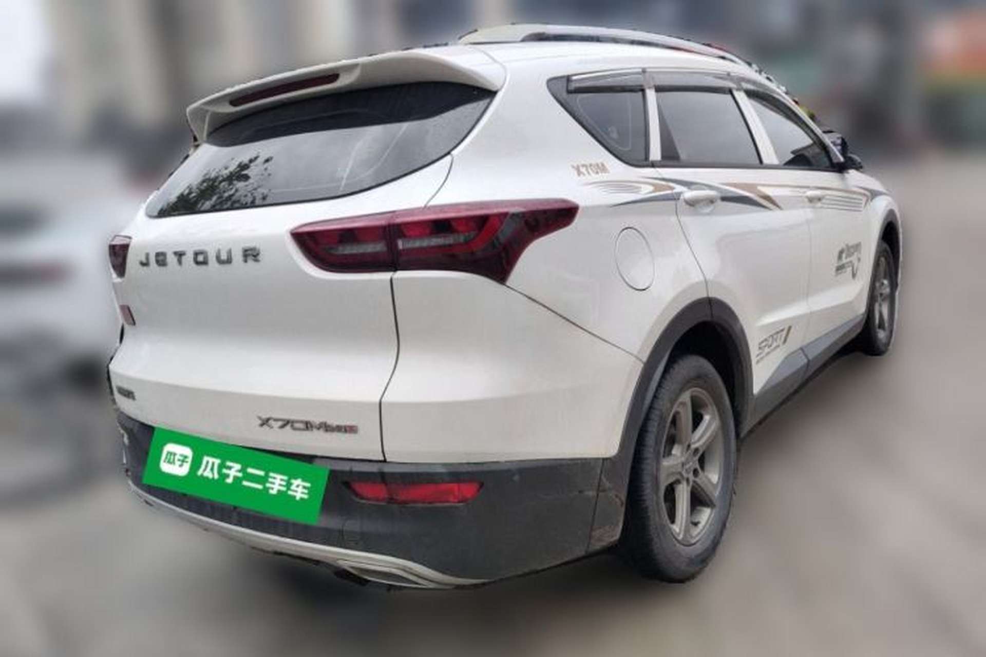 Used JETOUR X70M 2020 1.5T Manual Value-Packed 7-Seater Rear Right 45 Deg