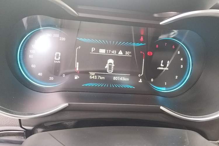 Used JETOUR X70M 2021 1.5T DCT Luxury Partner Model 5 Seats Instrument Cluster