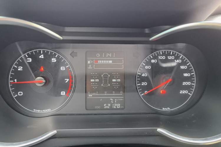 Used JETOUR X70M 2021 1.5T Manual Urban Partner Model 5 Seats Instrument Cluster