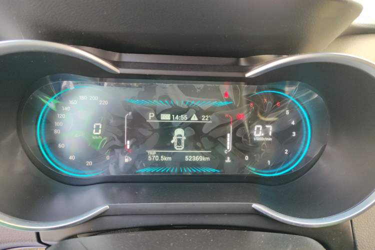 Used JETOUR X70M 2021 1.5T DCT Luxury Partner Model 5 Seats Instrument Cluster