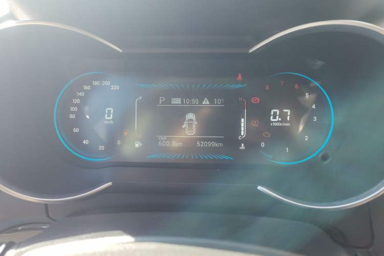 Used JETOUR X70M 2021 1.5T DCT Luxury Partner Model 7 Seats Instrument Cluster