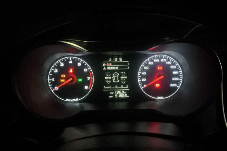 Used JETOUR X70M 2021 1.5T Manual Urban Partner 7-Seater Instrument Cluster