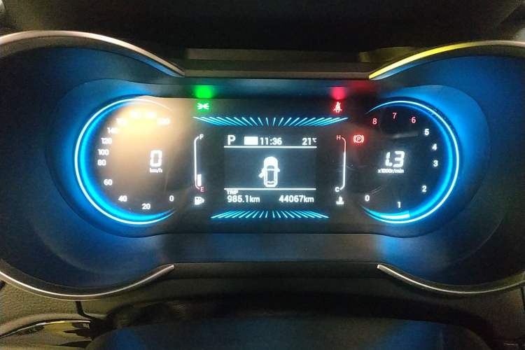 Used JETOUR X70M 2021 1.5T DCT Luxury Partner Model 7 Seats Instrument Cluster