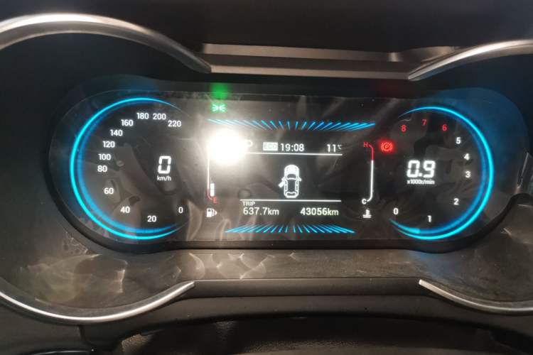 Used JETOUR X70M 2021 1.5T DCT Luxury Partner Model 7 Seats Instrument Cluster