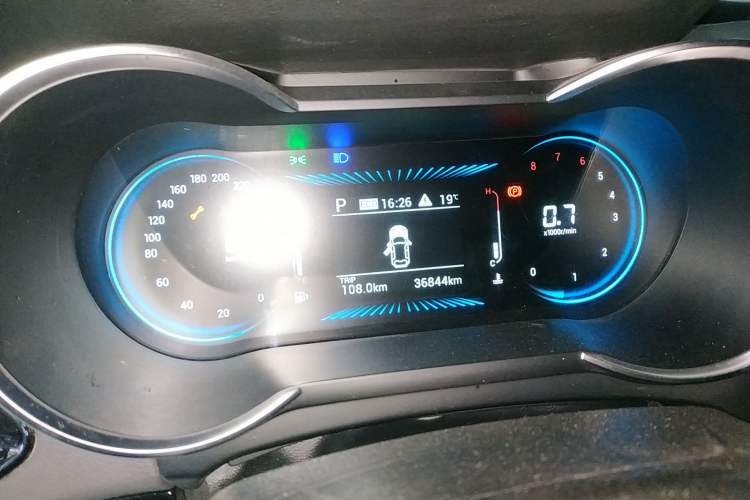Used JETOUR X70M 2021 1.5T DCT Prestige Partner Model 5 Seats Instrument Cluster