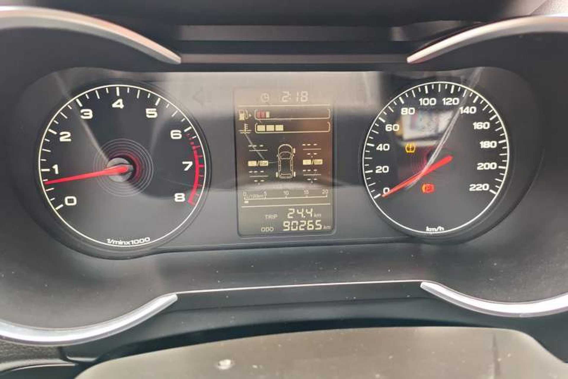 Used JETOUR X70M 2021 1.5T Manual Urban Partner Model 5 Seats Instrument Cluster