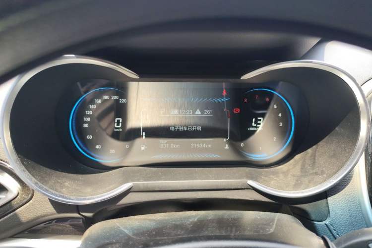 Used JETOUR X70M 2021 1.5T DCT Luxury Partner Model 5 Seats Instrument Cluster