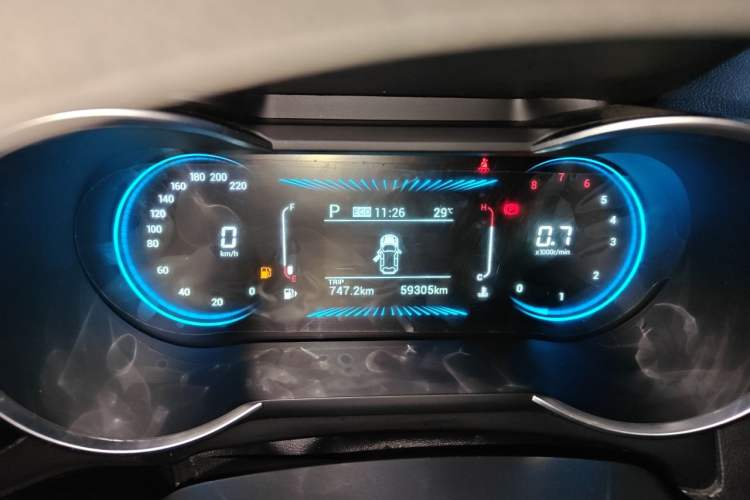 Used JETOUR X70M 2021 1.5T DCT Luxury Partner Model 7 Seats Instrument Cluster