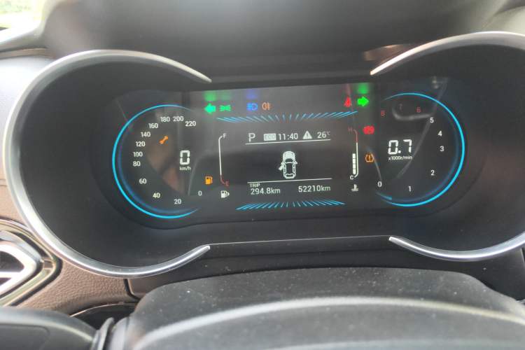 Used JETOUR X70M 2021 1.5T DCT Luxury Partner Model 5 Seats Instrument Cluster