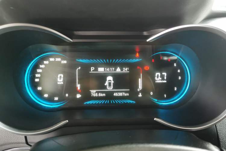Used JETOUR X70M 2021 1.5T DCT Luxury Partner Model 7 Seats Instrument Cluster