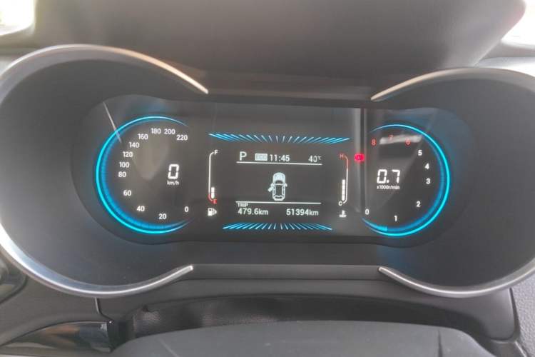 Used JETOUR X70M 2021 1.5T DCT Luxury Partner Model 7 Seats Instrument Cluster