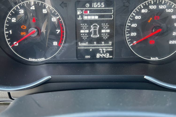 Used JETOUR X70M 2022 1.5T Manual Advanced Partner Version 5 Seats Odometer Close Up