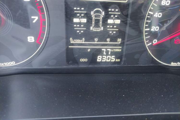 Used JETOUR X70M 2022 1.5T Manual Advanced Partner Version 5 Seats Odometer Close Up