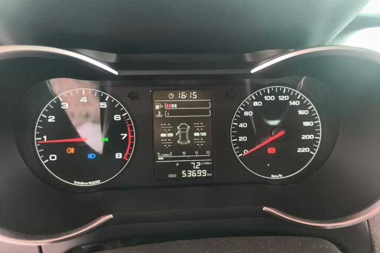 Used JETOUR X70M 2022 1.5T Manual Advanced Partner 7-Seater Instrument Cluster