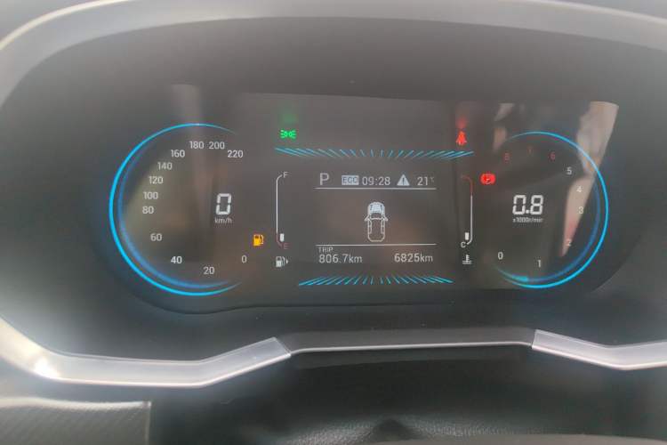 Used JETOUR X70S 2023 1.5T DCT Glory Edition 7-Seater Instrument Cluster