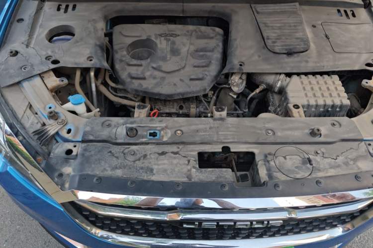 Used JETOUR X70S 2019 1.5T Automatic Tundra Version China V Standard Engine Bay