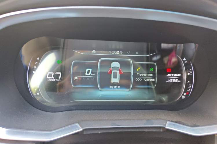 Used JETOUR X70S 2019 1.5T Automatic Tundra Version China V Standard Instrument Cluster