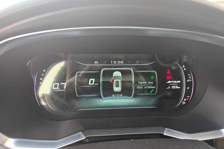 Used JETOUR X70S 2019 1.5T Manual Explore Edition China V Standard Instrument Cluster