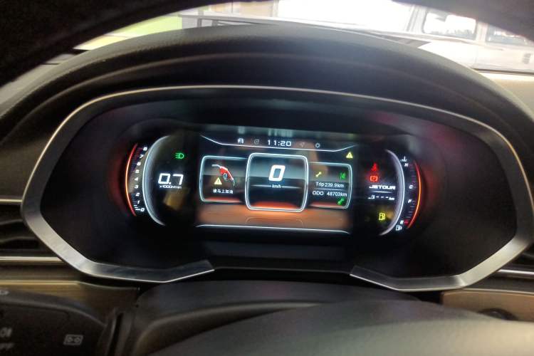 Used JETOUR X70S 2019 1.5T Manual Explore Edition China V Standard Instrument Cluster