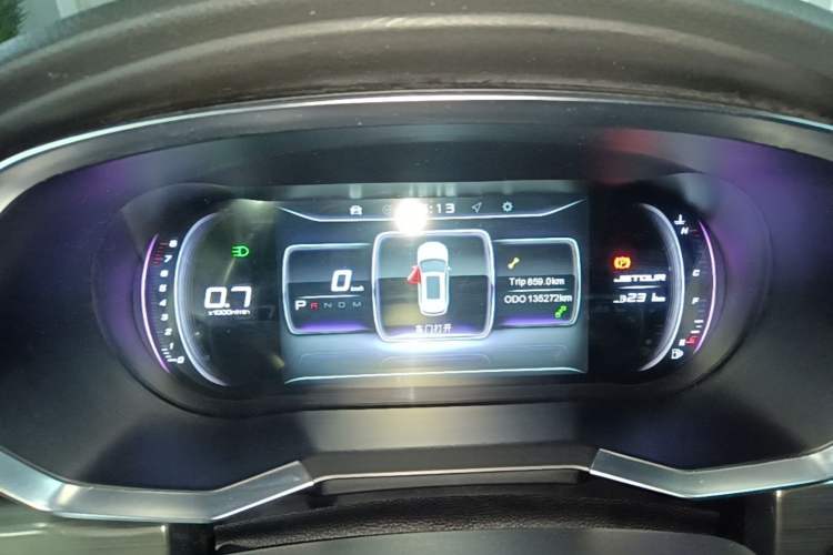 Used JETOUR X70S 2019 1.5T Automatic Explore Edition China V Standard Instrument Cluster