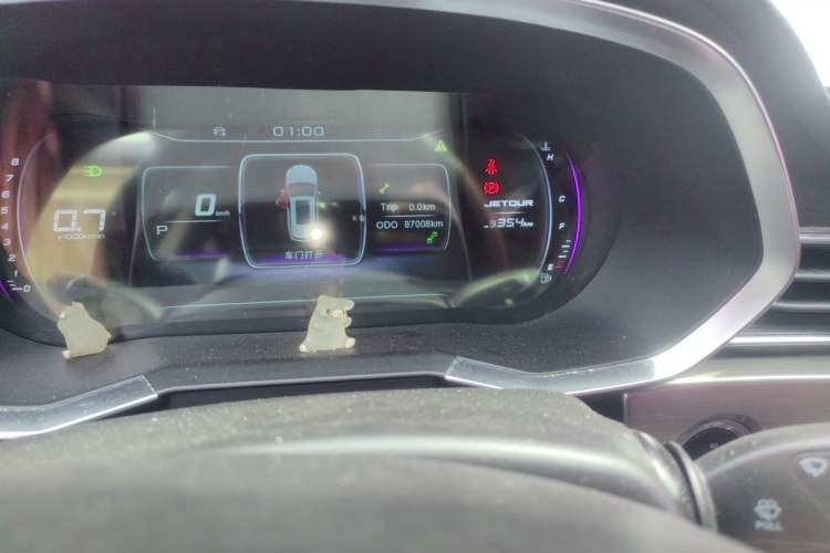 Used JETOUR X70S 2019 1.5T Automatic Explore Edition China V Standard Odometer Close Up