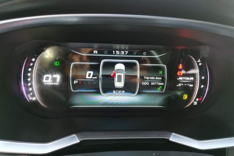 Used JETOUR X70S 2019 1.5T Automatic Explore Edition China V Standard Odometer Close Up