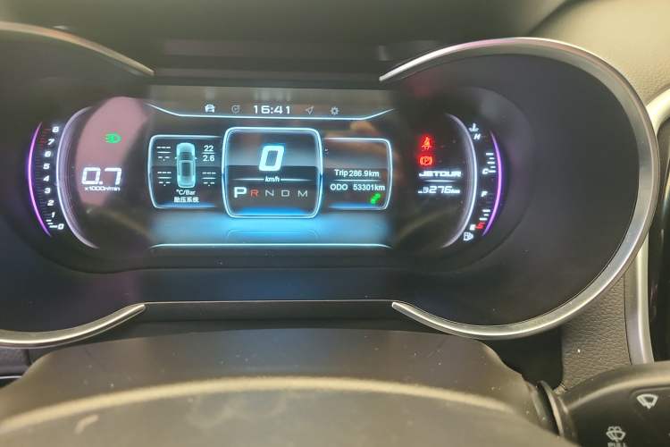 Used JETOUR X70S 2019 1.5T Automatic Explore Edition China V Standard Odometer Close Up