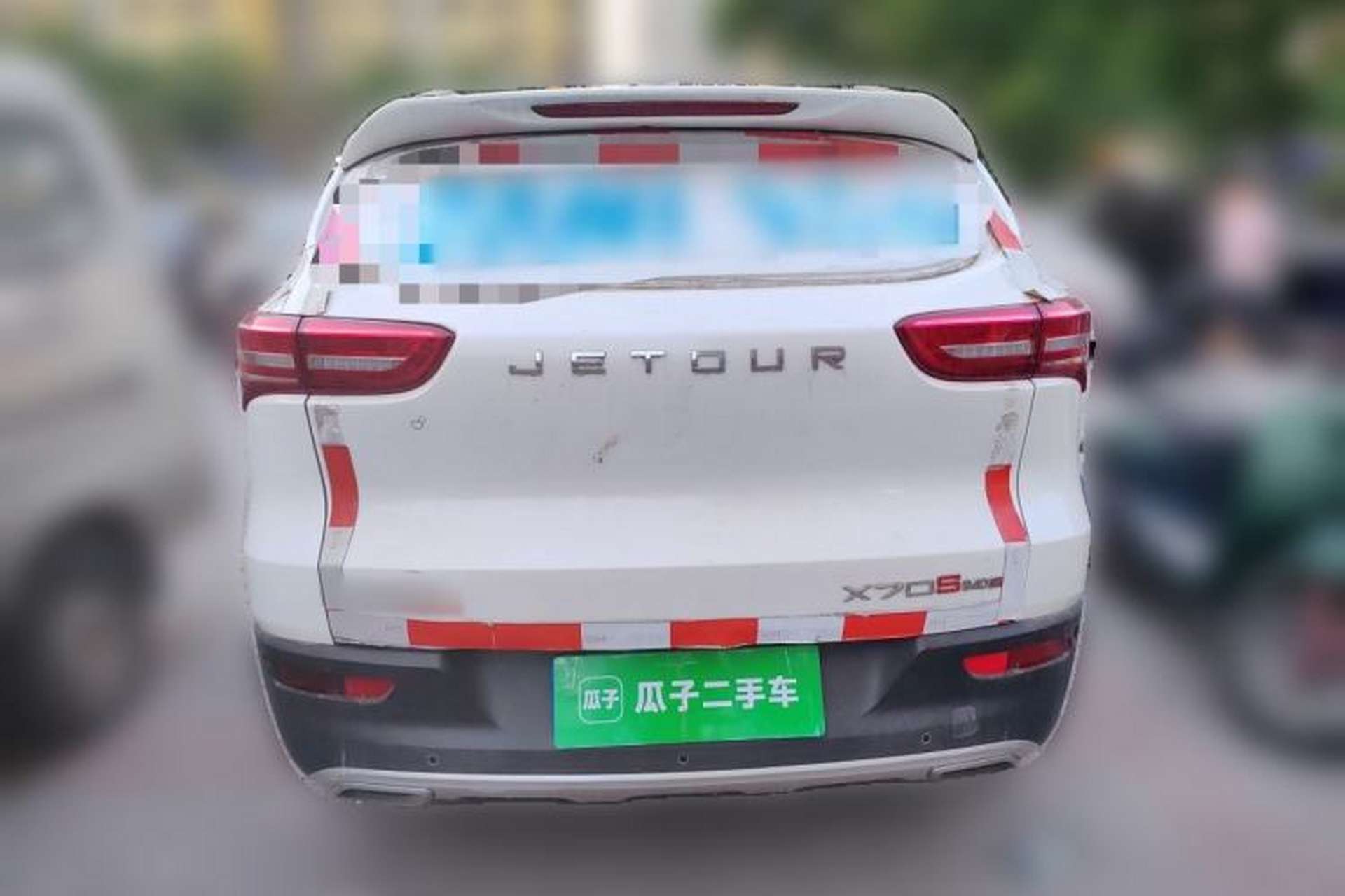 Used JETOUR X70S  Rear