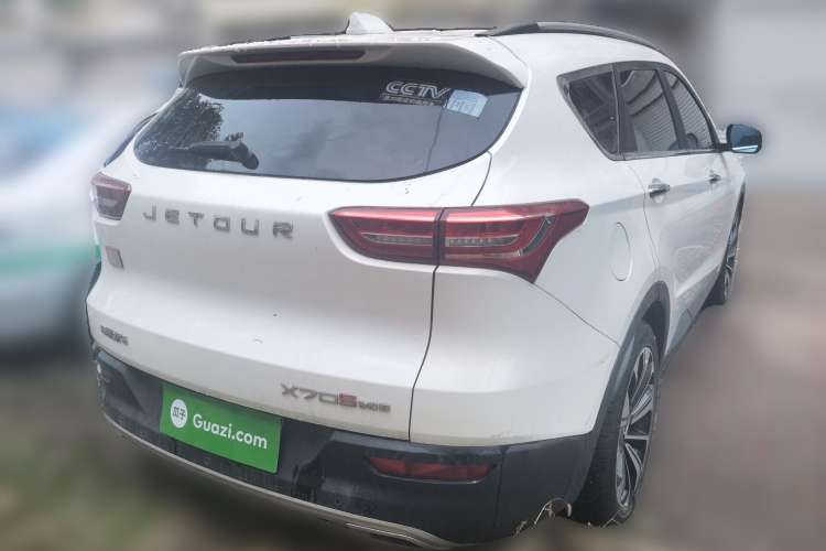 Used JETOUR X70S 2019 1.5T DCT Zongtu Edition 5 Seats Rear Right 45 Deg