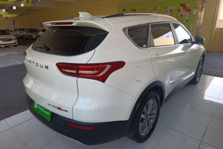 Used JETOUR X70S 2019 1.5T Manual Explore Edition China V Standard Rear Right 45 Deg