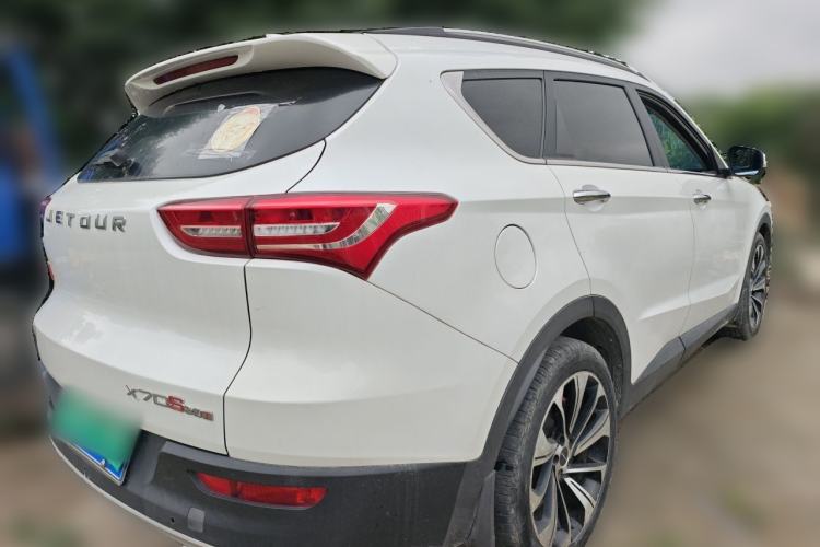 Used JETOUR X70S 2019 1.5T DCT Zongtu Edition 5 Seats Rear Right 45 Deg