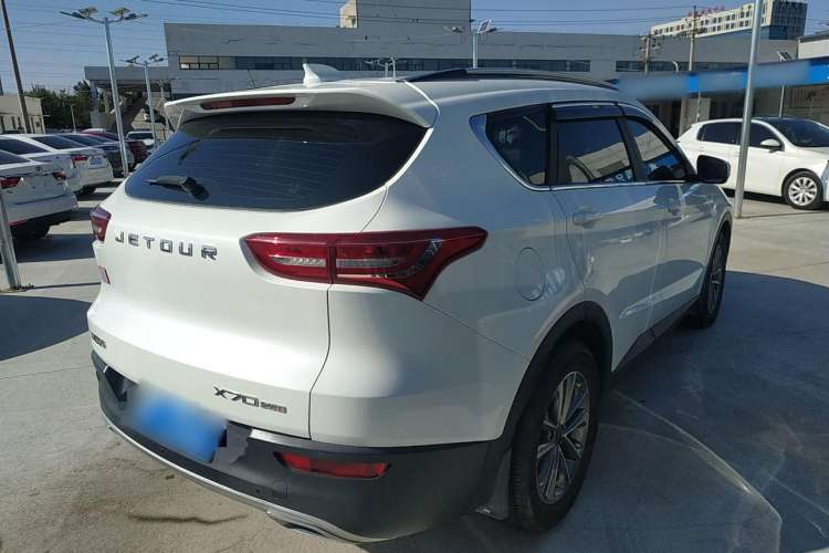 Used JETOUR X70S 2019 1.5T DCT Explore Edition 5 Seats Rear Right 45 Deg