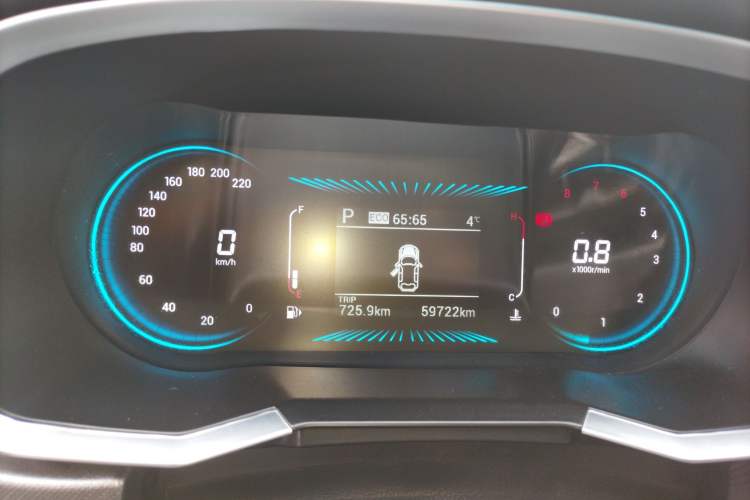 Used JETOUR X70S 2022 1.5T DCT Active Version 7-Seater Instrument Cluster