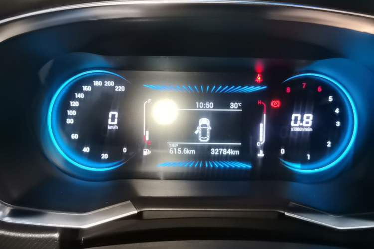 Used JETOUR X70S 2022 1.5T Manual Fanghua Edition 5 Seats Instrument Cluster