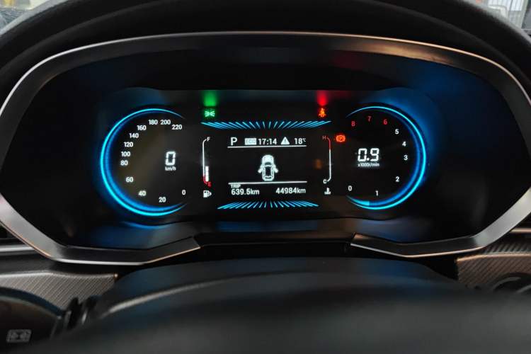 Used JETOUR X70S 2022 1.5T DCT Active Version 7-Seater Instrument Cluster