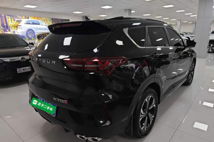 Used JETOUR X70S 2022 1.5T DCT Active Version 7-Seater Rear Right 45 Deg
