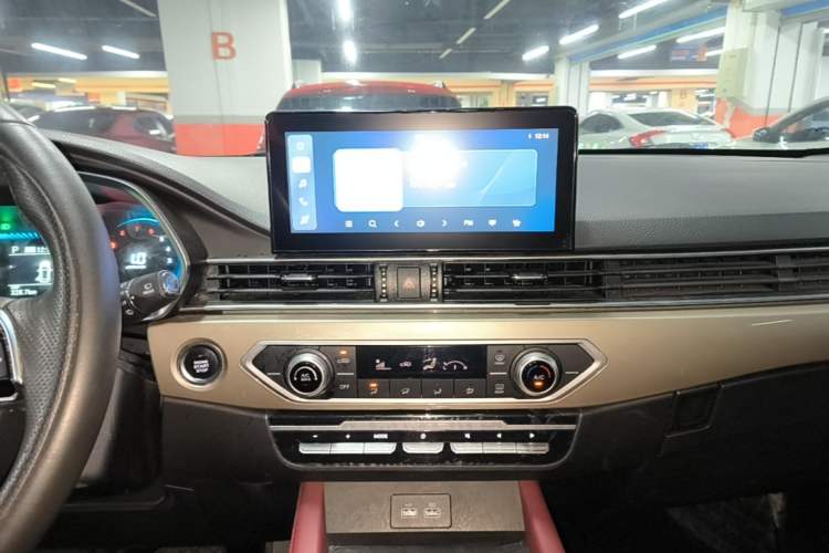 Used JETOUR X70S 2022 1.5T DCT Active Version 5 Seats Audio And AC Panel