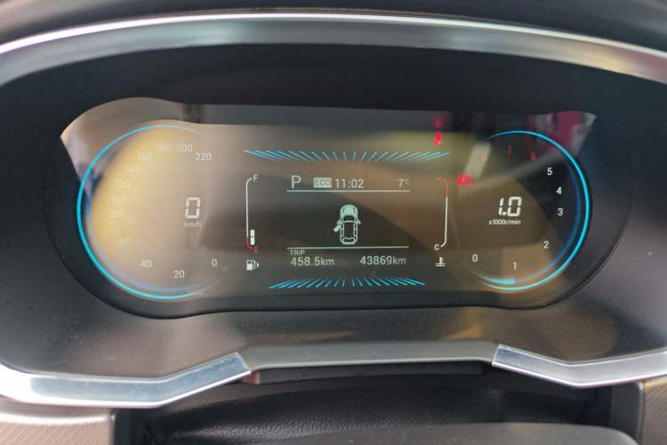 Used JETOUR X70S 2022 1.5T DCT Active Version 5 Seats Instrument Cluster