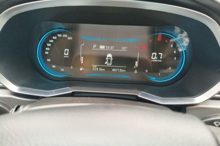 Used JETOUR X70S 2022 1.5T DCT Active Version 7-Seater Instrument Cluster