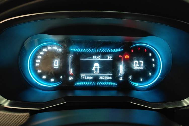 Used JETOUR X70S 2022 1.5T Manual Fanghua Edition 5 Seats Instrument Cluster