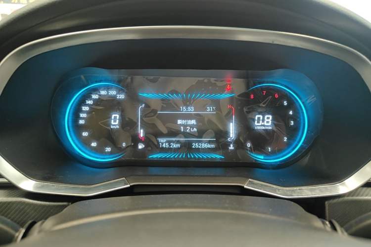 Used JETOUR X70S 2022 1.5T Manual Fanghua Edition 5 Seats Instrument Cluster