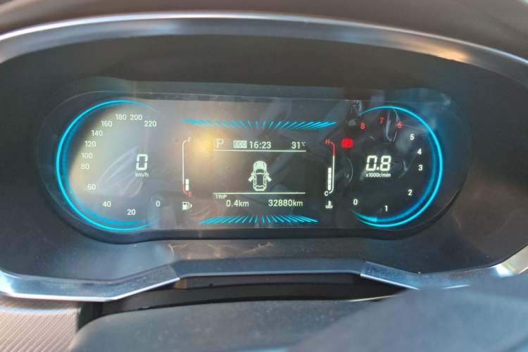 Used JETOUR X70S 2022 1.5T DCT Active Version 5 Seats Instrument Cluster