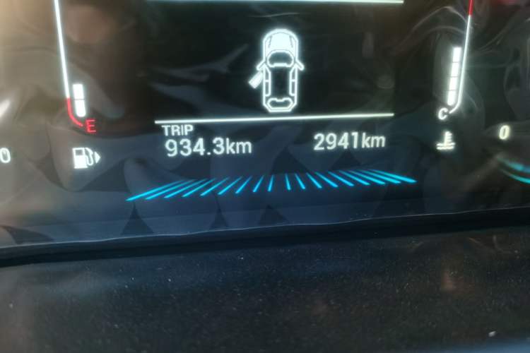 Used JETOUR X70S 2022 1.5T Manual Fanghua Edition 5 Seats Odometer Close Up