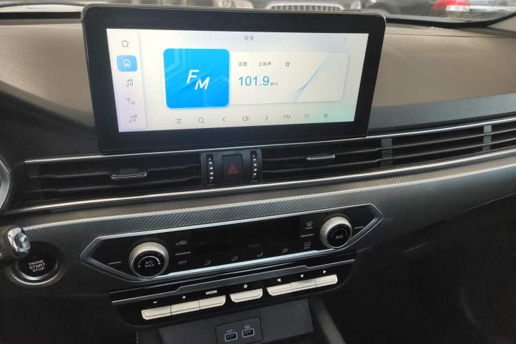 Used JETOUR X70S 2023 1.5T DCT Glory Edition 5-seater Audio And AC Panel