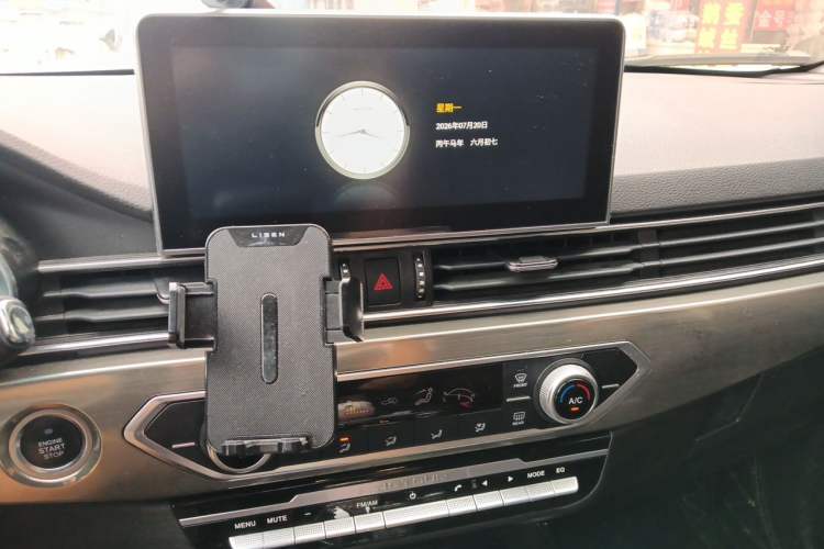 Used JETOUR X70S EV 2019 E-Motion Edition Audio And AC Panel