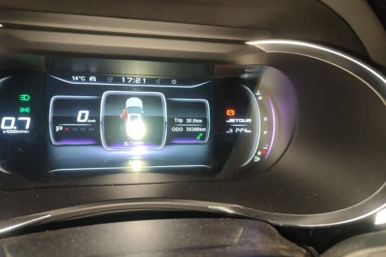 Used JETOUR X90 2019 1.5T DCT Smart Enjoyment Version 5 Seats China VI Standard Odometer Close Up