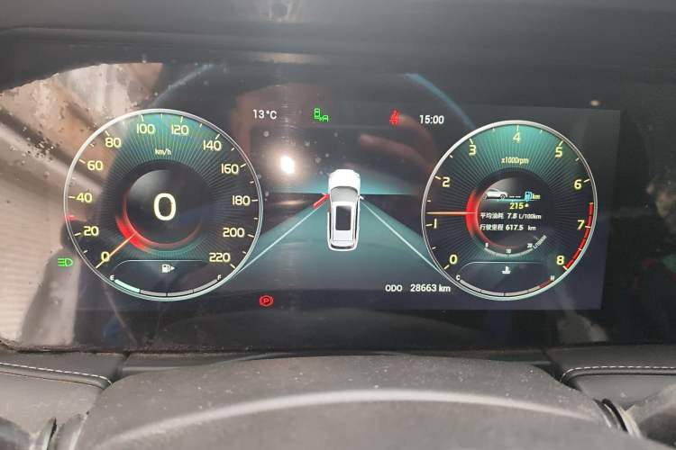 Used JETOUR X90 2020 1.5T Manual Shadow Fun Edition 7-Seater Instrument Cluster