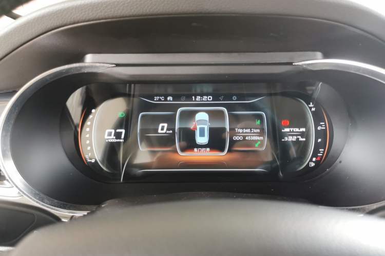Used JETOUR X90 2019 1.5T Manual Smart Enjoyment 7-Seater China VI Standard Instrument Cluster