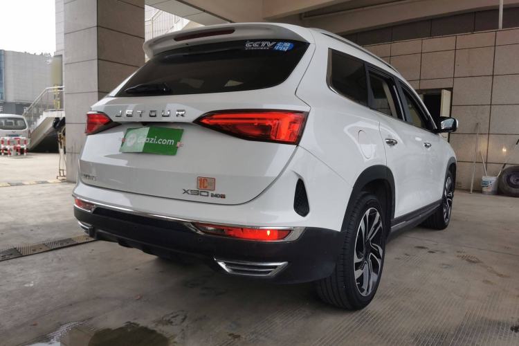Used JETOUR X90 2019 1.5T Manual Smart Enjoyment 7-Seater China VI Standard Rear Right 45 Deg